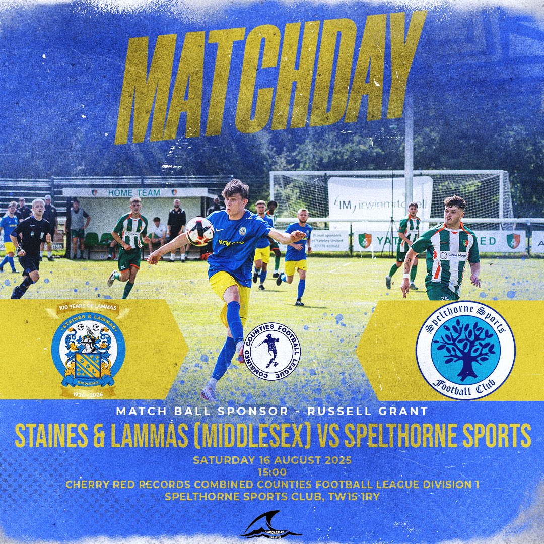 𝐈𝐓'𝐒 𝐌𝐀𝐓𝐂𝐇𝐃𝐀𝐘

🆚 <a href="/TheSpellyFC/">Spelthorne Sports FC</a> 
🏆 <a href="/ComCoFL/">Combined Counties Football League</a> 
📆 Sat 16th August
⏰ 3pm KO
🏟️ Ashford Common

📕 Printed Programme
🎟️ 50/50 Tickets on sale

#UTL | #TenantsvsLandlords