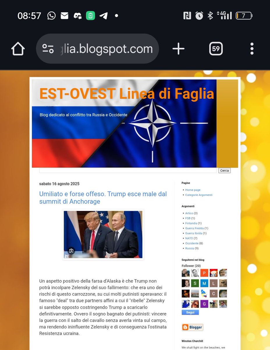 DefendDemo_JJ's tweet image. Chi ha vinto, chi ha perso. Umiliato e forse offeso. Trump esce male dal vertice di Anchorage

Le mie considerazioni di getto sul circo d&apos;Alaska. Su lineadifaglia.blogspot.com

⬇️⬇️
lineadifaglia.blogspot.com/2025/08/umilia…