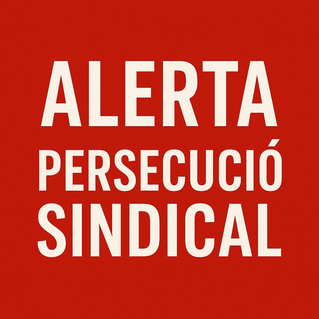 Marc (@marcgarona) on Twitter photo 📢Fruit de la meva activitat sindical a <a href="/fundaciomap/">Fundació MAP</a> m’han sancionat amb 30 dies sense sou.Per fets absurds, inventats i prescrits.
La realitat: represàlia per activar el protocol d’assetjament, denunciar a Inspecció i guanyar a la Comissió Paritària.
#PersecucióSindical #MAP 📢Fruit de la meva activitat sindical a <a href="/fundaciomap/">Fundació MAP</a> m’han sancionat amb 30 dies sense sou.Per fets absurds, inventats i prescrits.
La realitat: represàlia per activar el protocol d’assetjament, denunciar a Inspecció i guanyar a la Comissió Paritària.
#PersecucióSindical #MAP