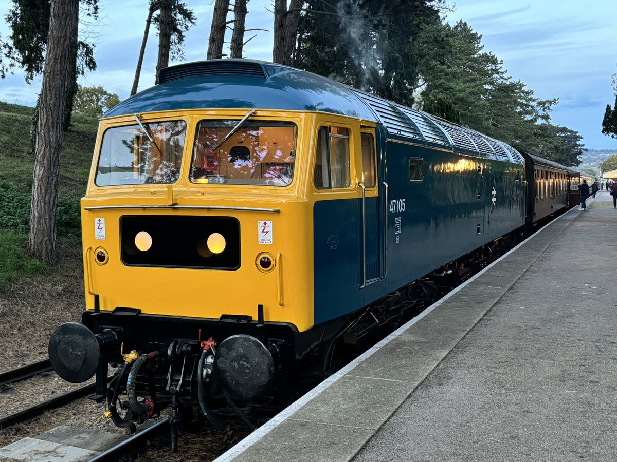 The diesel only running at the <a href="/GWSR/">Gloucestershire Warwickshire Railway</a> is on until at least Tuesday 19th August meaning 47105 will be out all day instead of just the last train of the day. The position regarding running steam engines will be reviewed soon based on the hot weather risks.