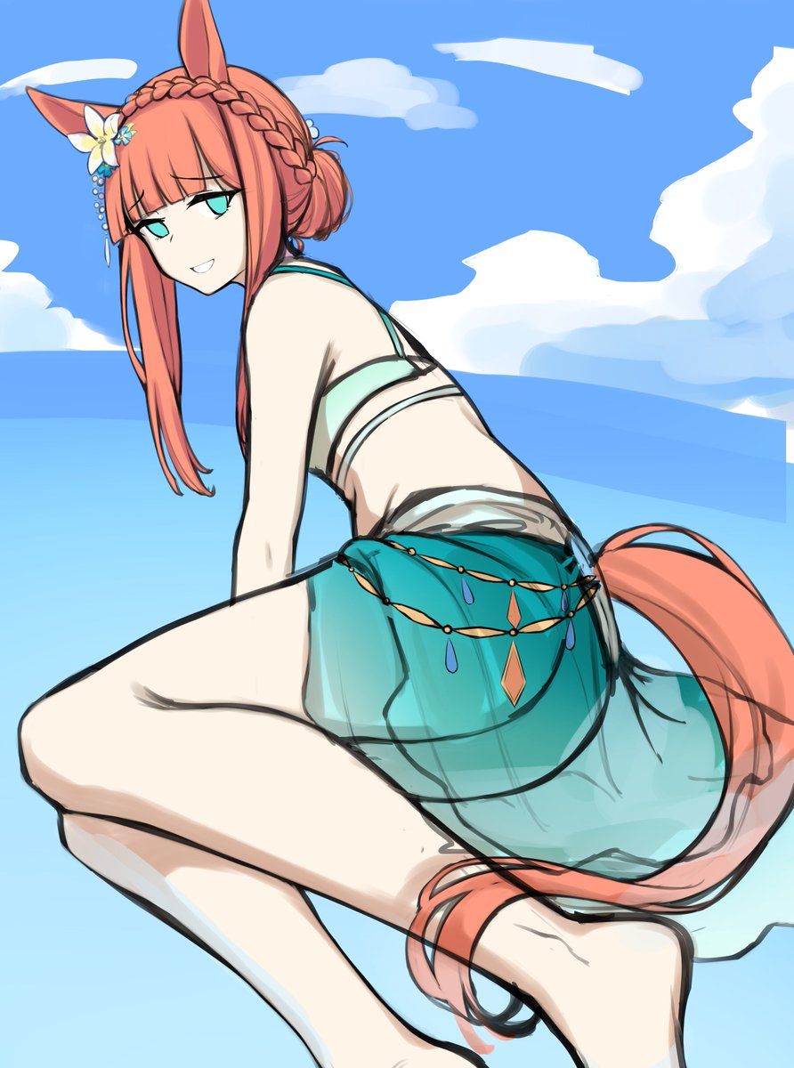サイレンススズカ(ウマ娘) 「wipズカさん」|みすとのイラスト