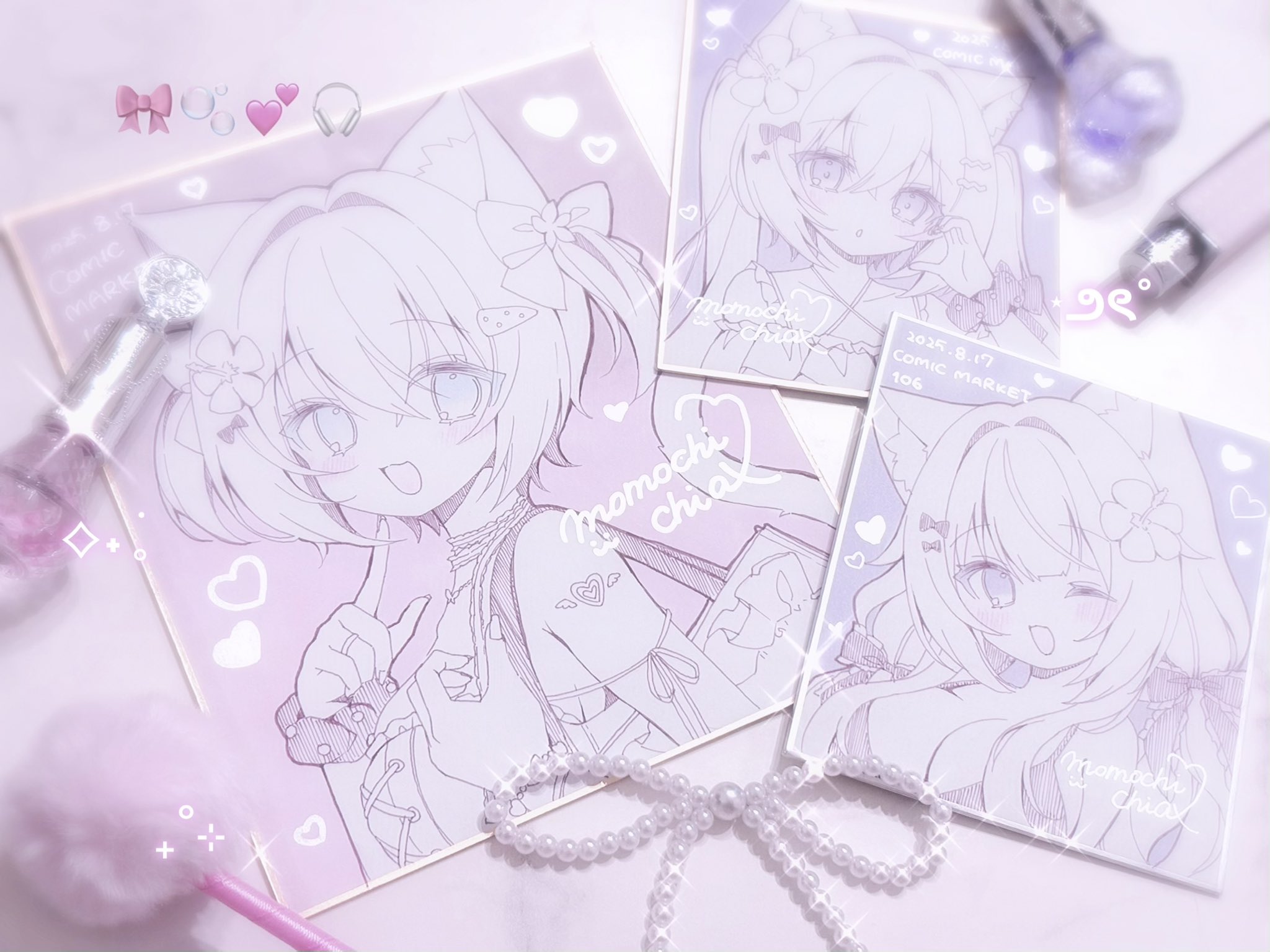 桃稚 ちあ🎀C106(日)東4〖メ51ab〗 on X: 