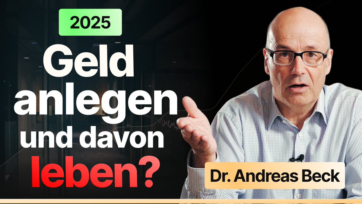 Geld anlegen und davon leben – Ein kurzer Leitfaden zur rationalen Finanzplanung. Das Video zum Dokument, jetzt auf YouTube: youtu.be/gSdrTbUBHMc
