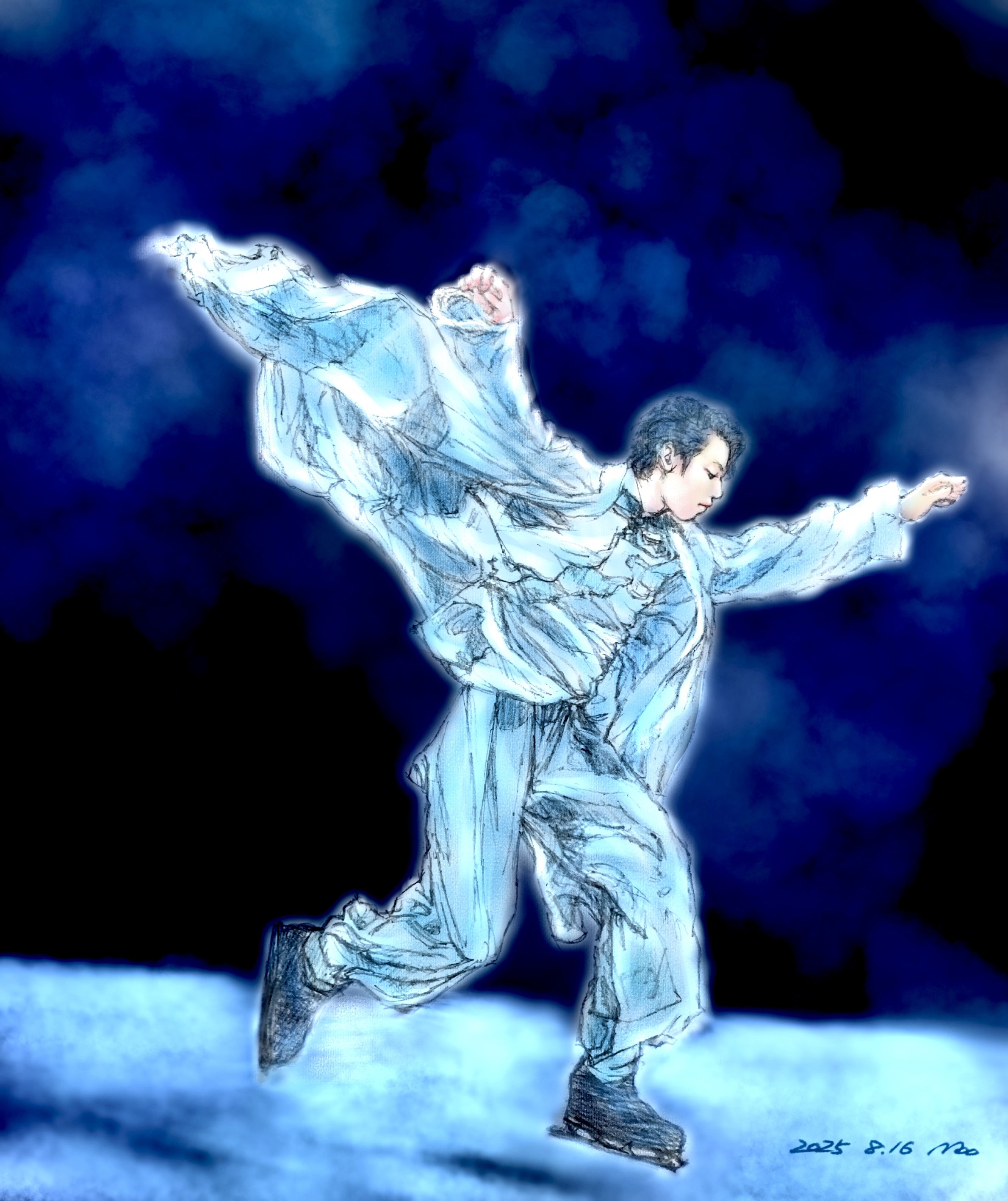 羽生結弦 イラスト原画 羽生 結弦 選手」のアイデア 11 件 | 羽生結弦, フィギュア