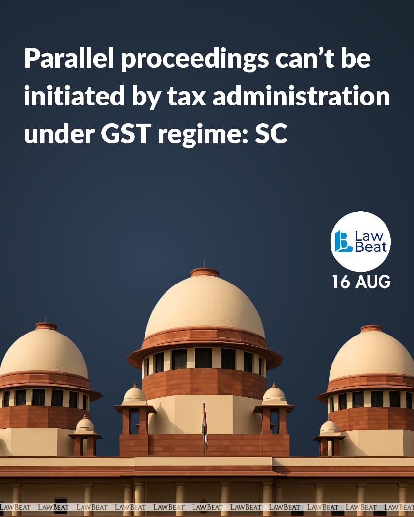 LawBeat (@lawbeatind) on Twitter photo The Supreme Court has held that parallel proceedings cannot be initiated by one tax administration if another has already commenced intelligence-based enforcement action
<a href="/LegalTalwar/">Sanya Talwar</a>
🔗Read: lawbeat.in/news-updates/p… The Supreme Court has held that parallel proceedings cannot be initiated by one tax administration if another has already commenced intelligence-based enforcement action
<a href="/LegalTalwar/">Sanya Talwar</a>
🔗Read: lawbeat.in/news-updates/p…