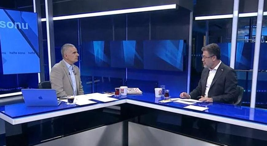 postacomtr's tweet image. ORMAN YANGINLARI 

📌Tarım ve Orman Bakanı İbrahim Yumaklı, CNN TÜRK'te  gazeteci Hakan Çelik’in sorularını yanıtlıyor @hakanchelik 

📌Bakan Yumaklı: Yüzde 96'sı insan kaynaklı, av yasağı geliyor