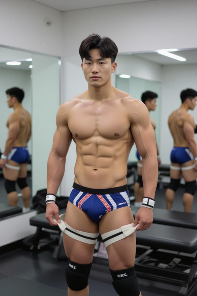 Peterpan8654's tweet photo. "🔥 Excited to see the next Korean hunk step into the MMA ring! 💪 Could he be the hottest wrestler to dominate the scene? 🥋🇰🇷  #KoreanHunk " https://t.co/wyqhBbd5U8