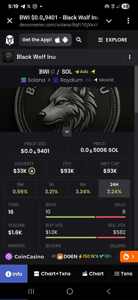BLACK WOLF INU!!!,,,,, CA,,,,,,
BqFi1EjXxvXcCbjSa91DnCSgemhibU7eX1nvNqghmoon