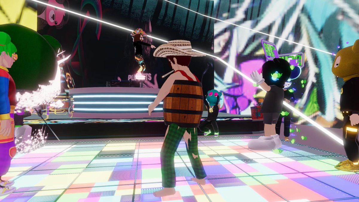 Alan Howick In Decentraland (@alanhowickdcl) on Twitter photo I lost my shoes...
My pants are shredded...
Reality is crumbling...
But <a href="/cat5/">Eric Malenfant</a> is still cookin'!
Metabeast Roaming Party
Location: MAKE'S Beast Hideout -22,137
<a href="/decentraland/">Decentraland</a> <a href="/MAKEANFT/">make</a>
#Metaverse #WhereAreMyShoes I lost my shoes...
My pants are shredded...
Reality is crumbling...
But <a href="/cat5/">Eric Malenfant</a> is still cookin'!
Metabeast Roaming Party
Location: MAKE'S Beast Hideout -22,137
<a href="/decentraland/">Decentraland</a> <a href="/MAKEANFT/">make</a>
#Metaverse #WhereAreMyShoes
