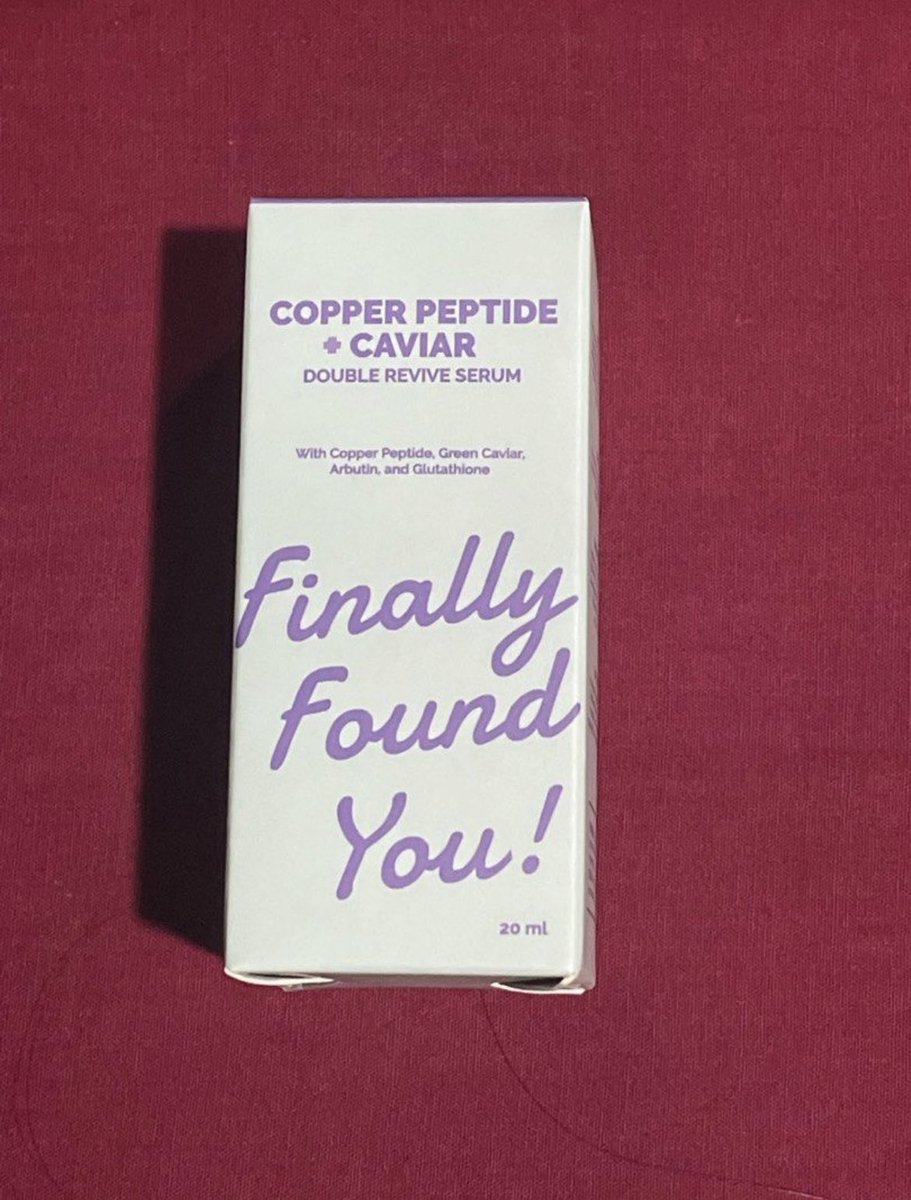 ce_ce_cille's tweet photo. WTS NEW masih segel

Luxcrime skin tint W01 95k
Finally found you copper peptide 100k

Expired masih lama yaaa (2027/2028) https://t.co/qmKLPqwxQg