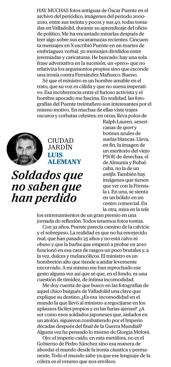 Que los tengo bailando es un hecho. Ahora, que los tenga mirando mis fotos de joven…eso no lo vi venir, lo confieso. En todo caso, hay que aplaudir al menos el trabajo. Hay otros que para insultarme ni se documentan. 👏👏👏