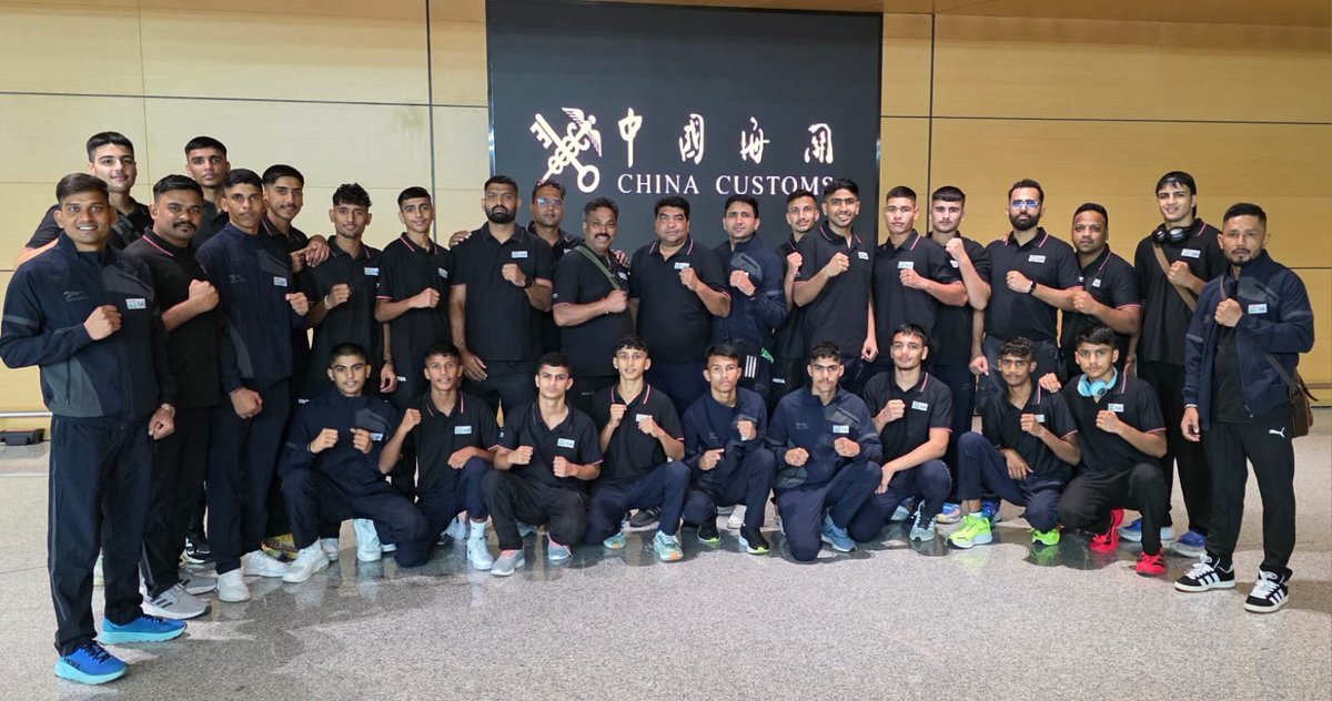 AIBSNews24's tweet image. After bagging 43 medals at the Asian U-15 &amp;amp; U-17 Championships, India’s juniors are all set for their next big test!
🇮🇳 20 boys &amp;amp; 20 girls will compete in Xinjiang at the 3rd “Belt and Road” International Youth Boxing Gala.

#IndianBoxing #FutureChampions