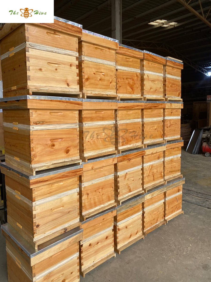 TheHiveLimited's tweet image. #Langstroth, CAB Hives, #Top Bar #beehives available! 

Get #quality, #waxed hives for your #bees today &amp;amp; secure a reliable #market for your honey.

For orders &amp;amp; inquiries about our #services, #beekeeping #equipment, #honey &amp;amp; other #beeproducts, kindly visit any of our branches.