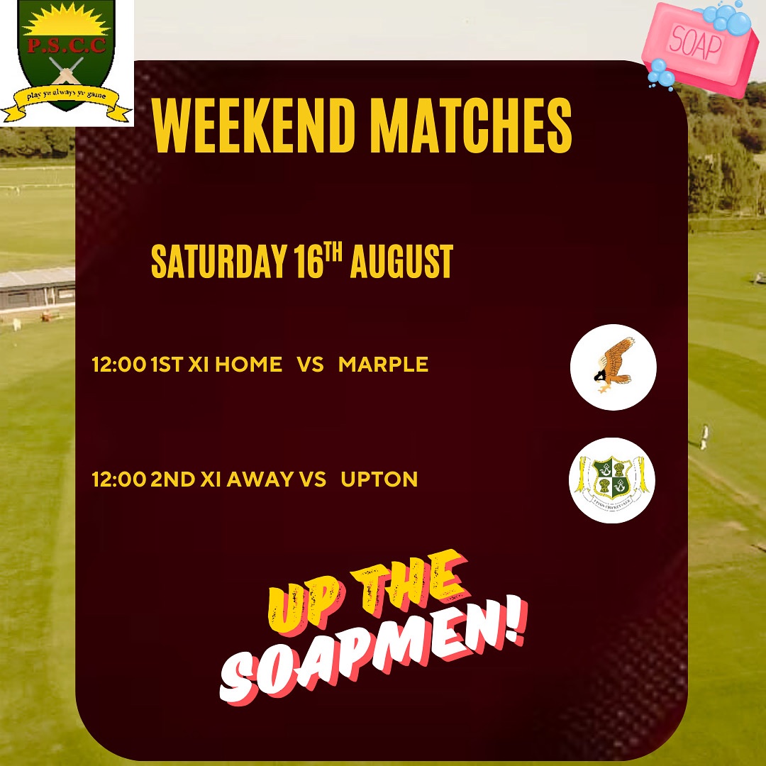 Port Sunlight CC (@portsunlightcc) on Twitter photo 🏏TODAYS MATCHES☀️
Two huge games for the club today - both teams pushing for promotion
All support welcome today for the 1st XI or you can take the short trip to Upton with the 2nds! 💥 
It’s set to be a scorcher today - the bar will be open from 12 at the club ☀️🍻 🏏TODAYS MATCHES☀️
Two huge games for the club today - both teams pushing for promotion
All support welcome today for the 1st XI or you can take the short trip to Upton with the 2nds! 💥 
It’s set to be a scorcher today - the bar will be open from 12 at the club ☀️🍻