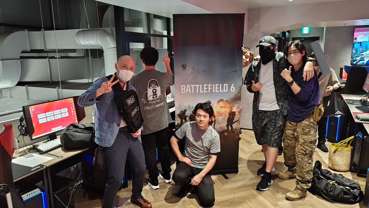 BFJ運営 私、Lab、tks
×
ソバさん、ダスさん、UMEBOSHIさん