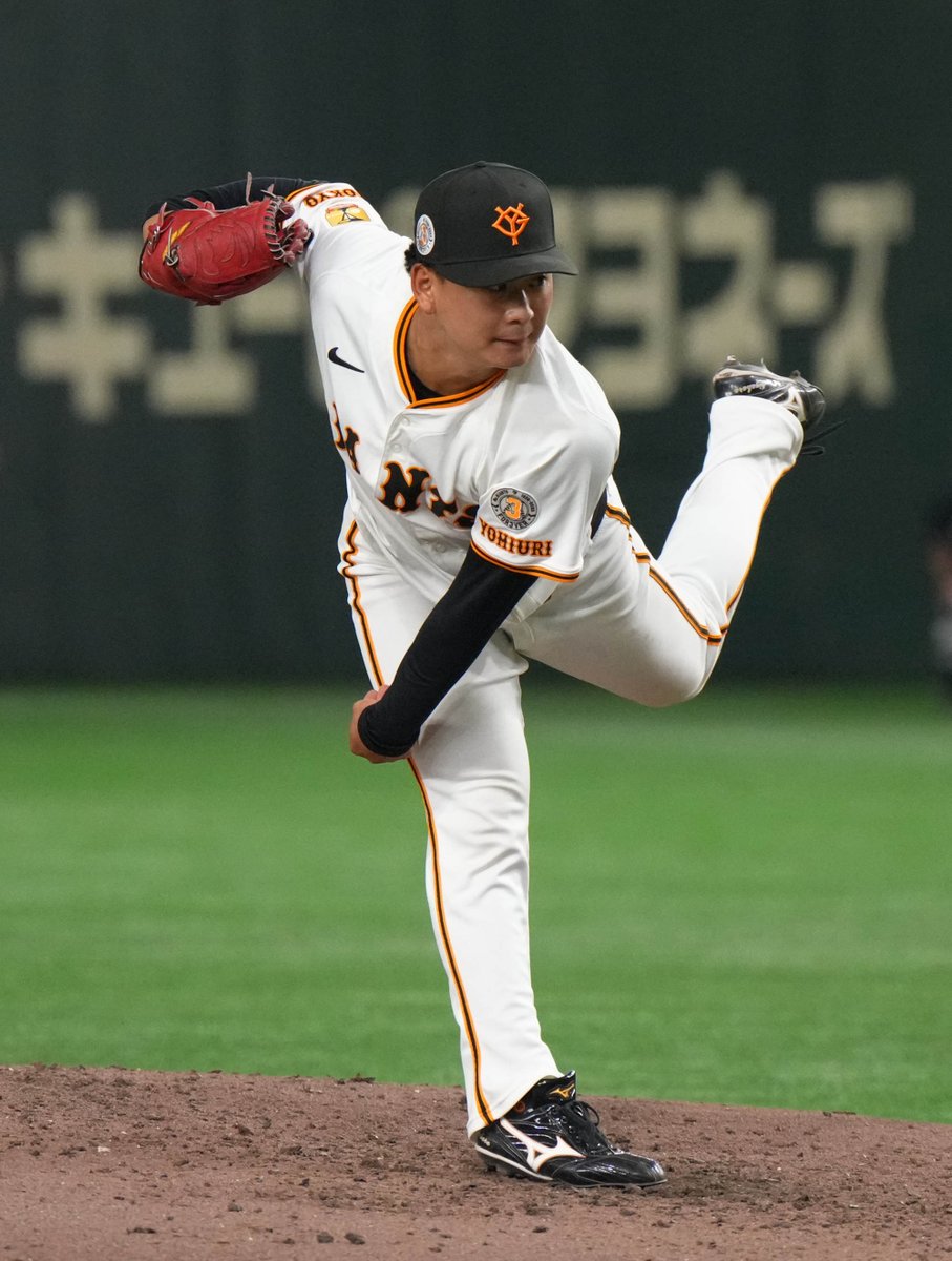 一軍】vs 阪神 東京ドーム (九回) G 0-3 T 五番手でプロ初登板の宮原