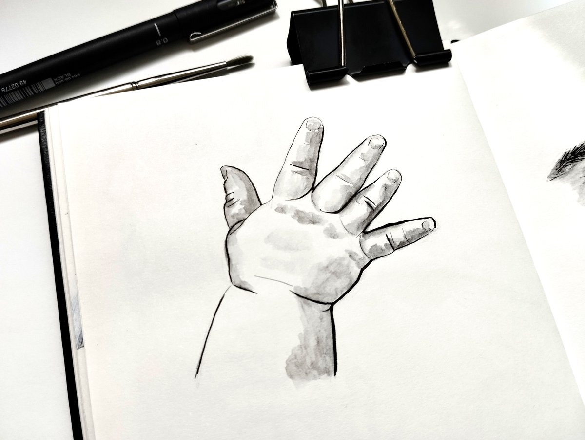 Otro dibujo para practicar con rotulador y grafito acuarelable.
Espero que os guste.