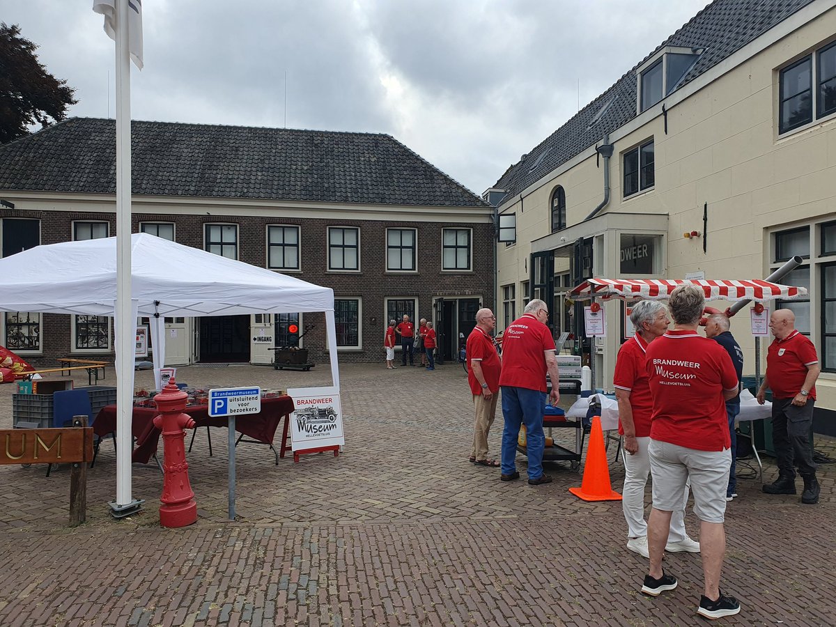 We zijn klaar voor de Vestingdagen bij het Brandweermuseum
