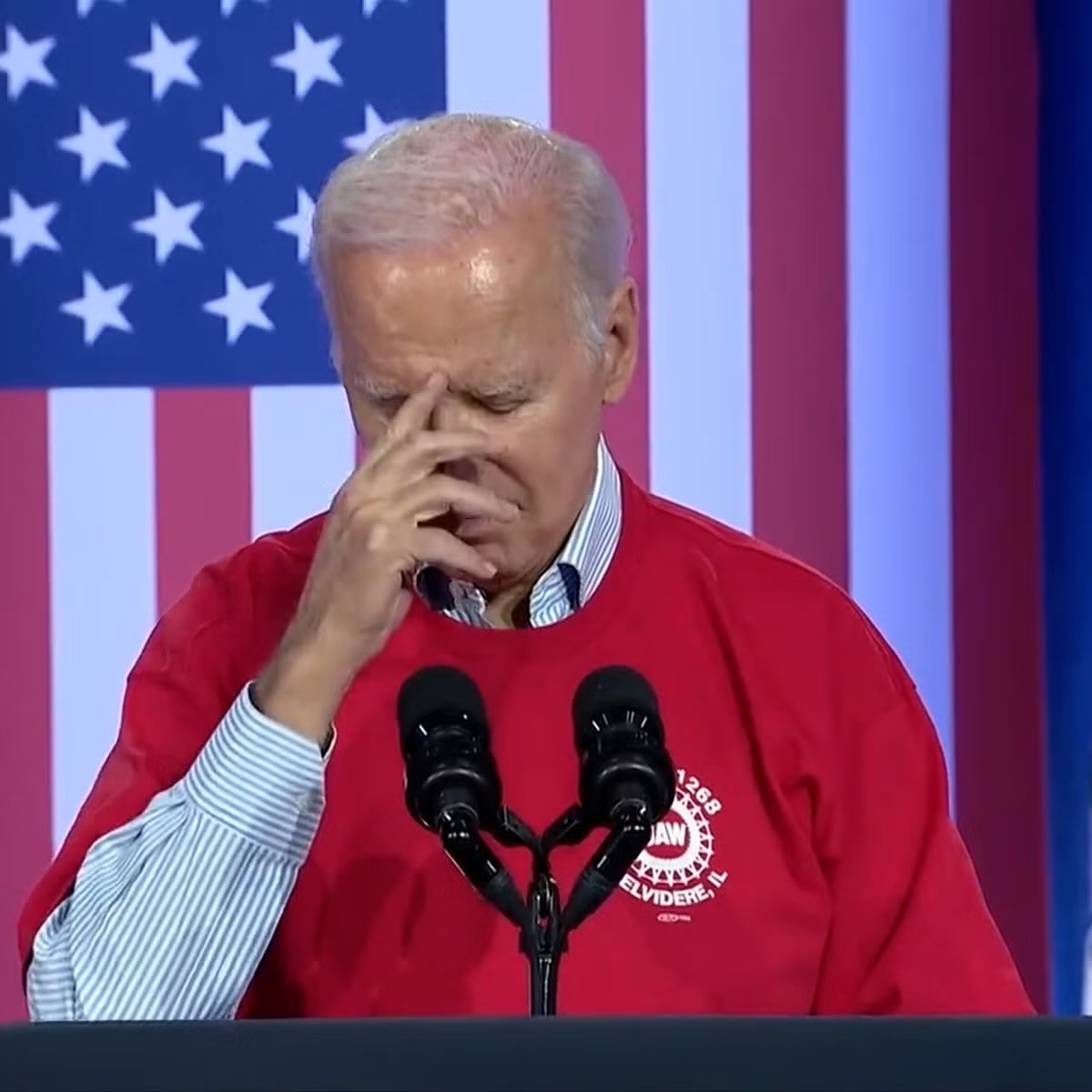 StatisticUrban's tweet image. They’re talking about Putin, of course, but Biden did it approximately every other day.