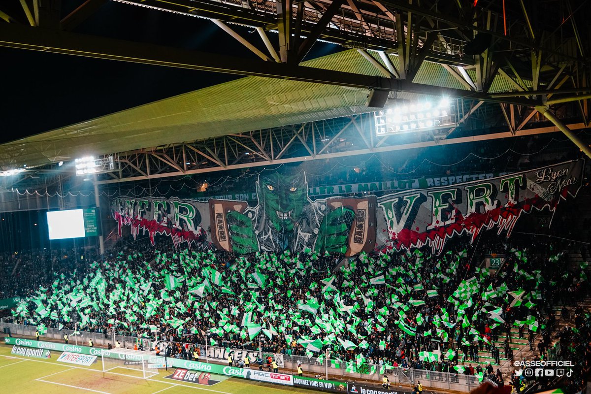 🔥 Pour la première fois depuis 10 ans, l'ASSE jouera son premier match à domicile de la saison 𝗮𝘃𝗲𝗰 𝘀𝗲𝘀 𝗱𝗲𝘂𝘅 𝗸𝗼𝗽𝘀.