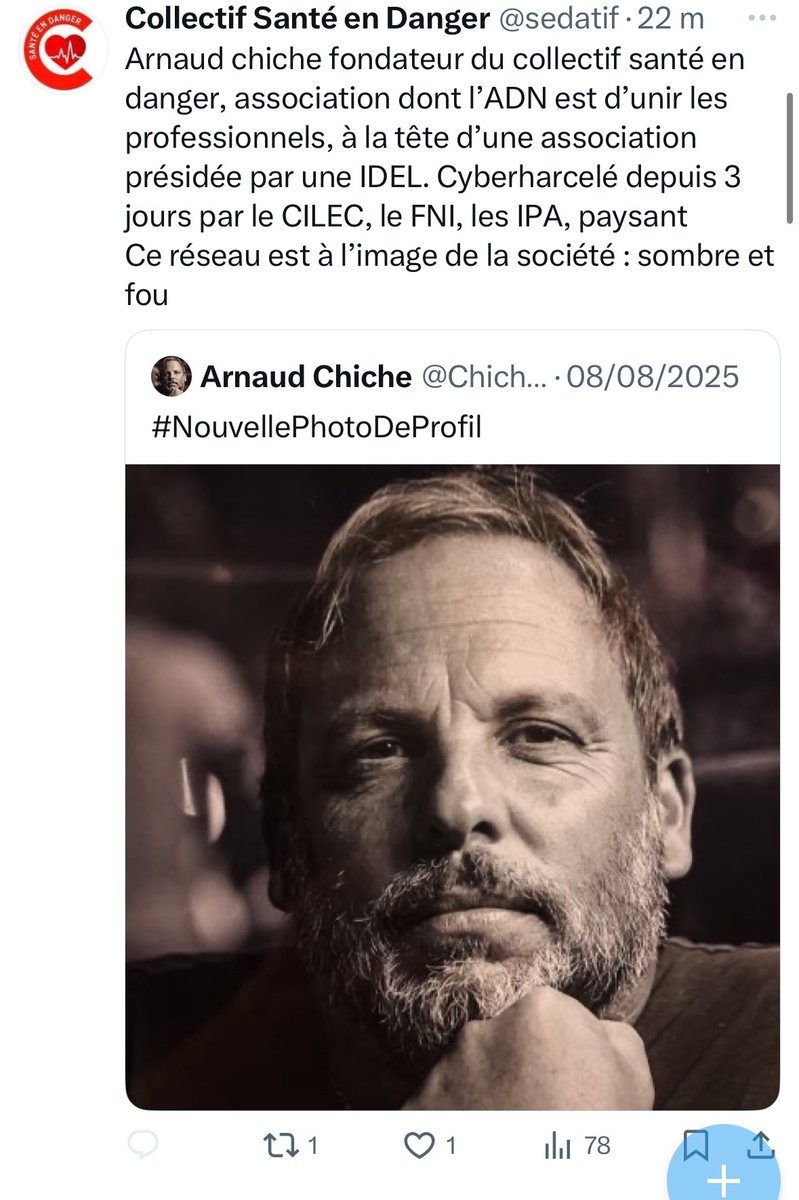 VLautard's tweet image. Arrêtez ce cirque, Dr Arnaud Chiche ! Vos accusations sont diffamatoires. 
À votre place, je me ferais discret.