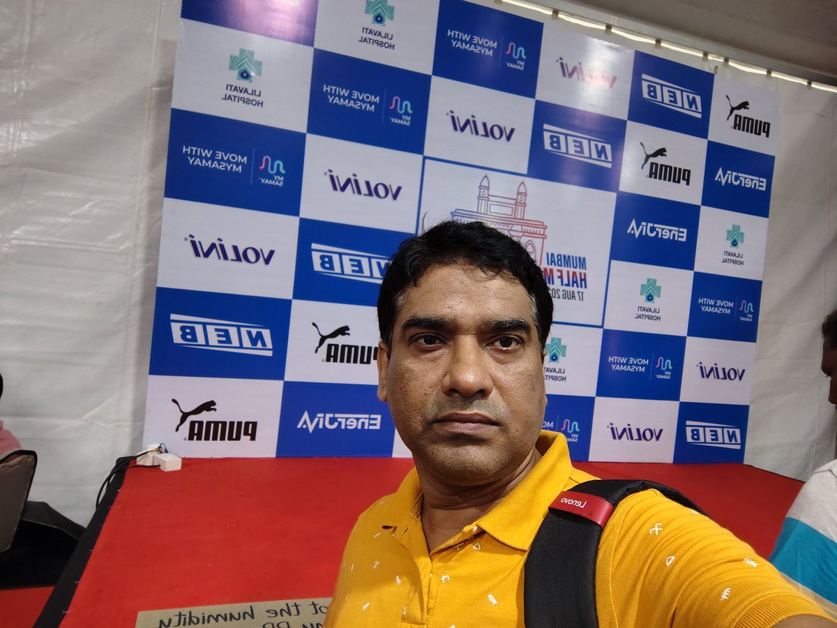 Vidyakar's tweet photo. After a long gap again ready for #Half_Marathon tomorrow
#Mumbai_HalfMarathon
#Running
#JioGarden
#BKC https://t.co/CInU60jBE1