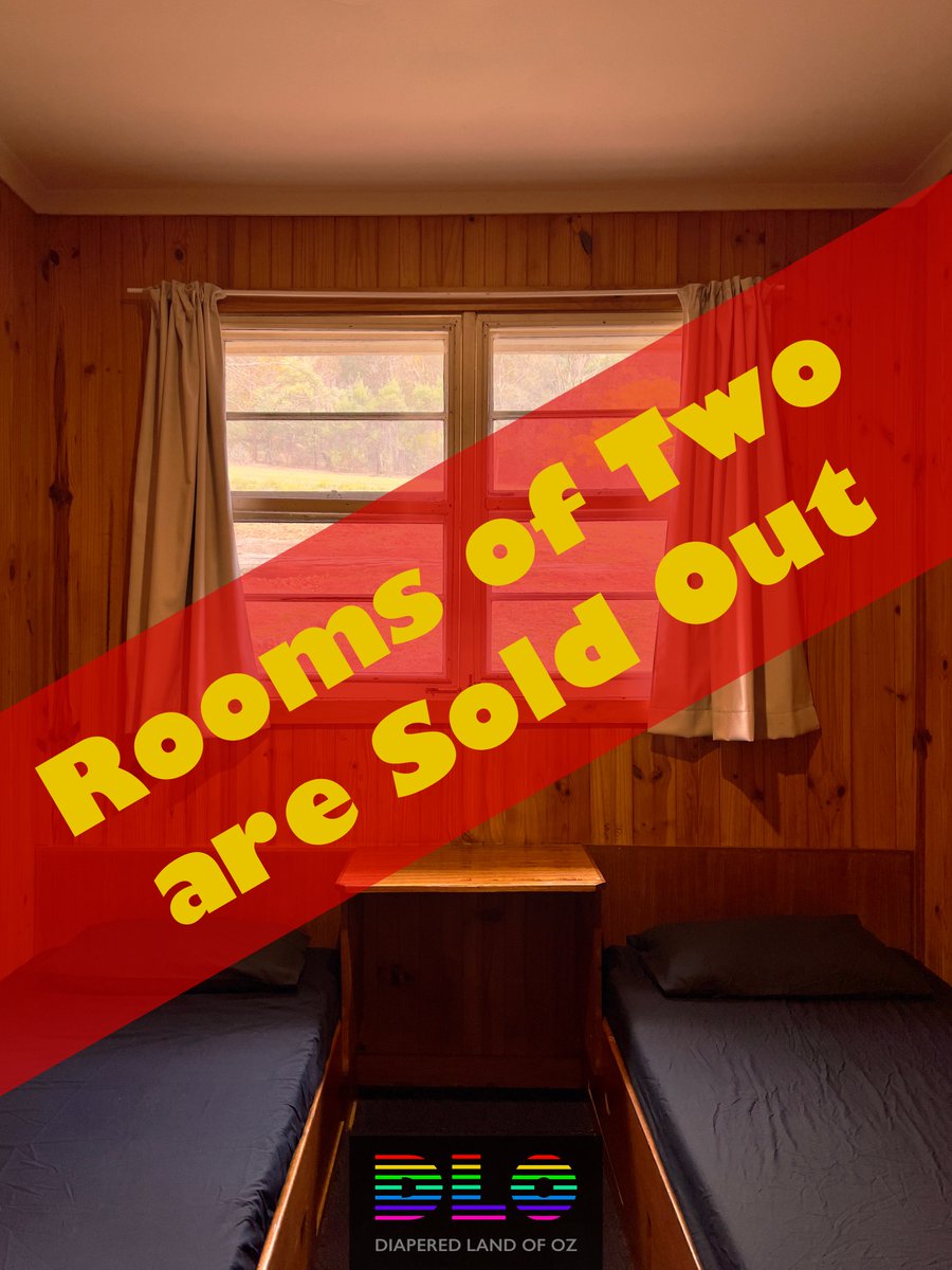 Our Rooms of Two have officially sold out!

But don’t worry — there’s still space for you at DLO Odyssey. Shared rooms and rooms of three or four are still available, so grab your spot while you can.

thediaperedlandofoz.com