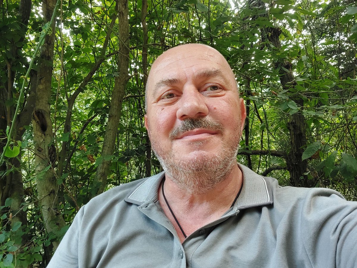Hava serin ve ben ağaçların ortasında serinligin ve de sessizliğin tadını çıkarıyorum hamdolsun.
