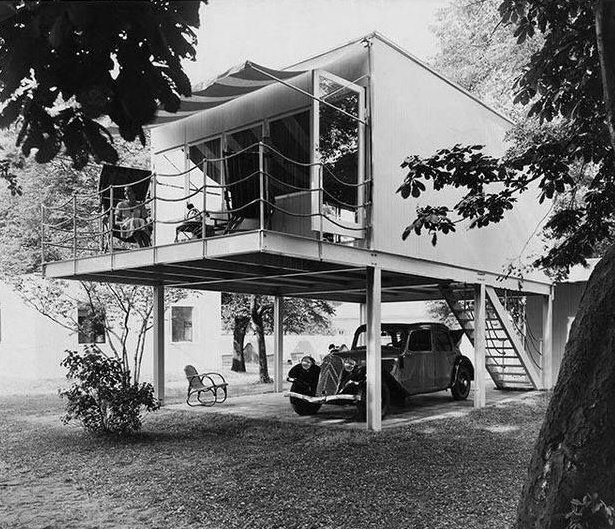 Casa prefabricada.
Suecia (1936)
Erik Georg Fribergen.

#100x100MasterHouses
#Arquitectura #Architecture