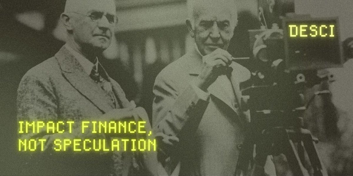 Impact finance > speculation  
⠀  
$GDAO is pioneering permissionless capital rails for science—no VC hoops, no volatile tokens.  
Invest in real-world innovation with stable USDC, not empty hype.  
TradFi's waking up to DeSci. Why wait for them?  
⠀  
Follow us for more tips…
