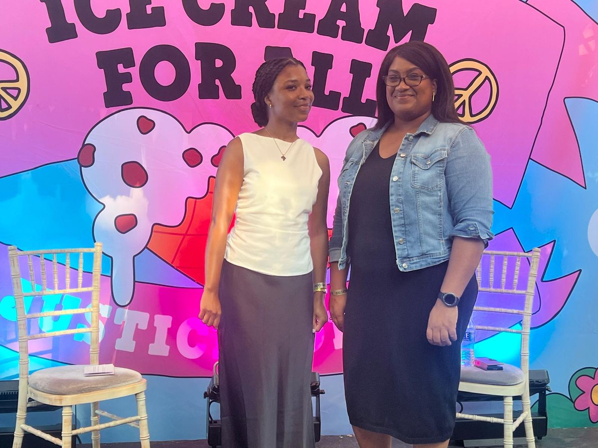 Pleasure to attend <a href="/BenandJerrysUK/">Ben & Jerry's UK 🧡</a>'s Sundaes in the Park, raising funds for refugee rights.

I spoke with <a href="/MyLifeMySay/">My Life My Say</a> about my pathway into politics and how young people can drive change.

Big thanks to the organisers. Ice cream’s even sweeter when it's for a good cause 🍦