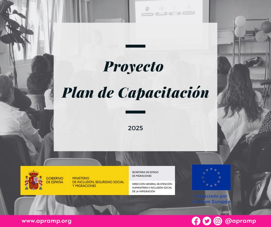 La capacitación específica sobre Trata de personas a profesionales de todos los ámbitos es clave para la asistencia técnica en caso de detección de víctimas de trata. Un trabajo que desarrollamos desde APRAMP a través del #ProyectoCapacitación.
Más info: apramp.org/capacitacion-a…