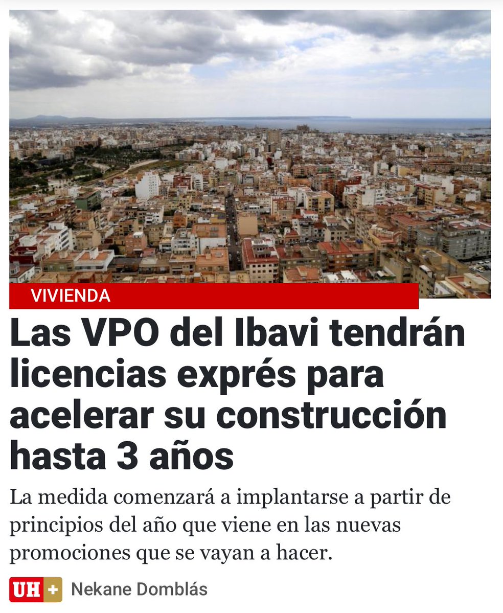 PP Balears (@ppbalears) on Twitter photo 🏘️ El Govern de <a href="/MargaProhens/">Marga Prohens</a> accelera la construcció d’habitatge públic de l’<a href="/ibavi/">Institut Balear de l'Habitatge</a> gràcies a la Llei de Projectes Residencials Estratègics.
⚖️ Més habitatge assequible.
⏳ De manera més àgil i ràpida.
🧑🧑🧒🧒 I per a la gent d’aquí: requisit de 5 anys de residència a 🏘️ El Govern de <a href="/MargaProhens/">Marga Prohens</a> accelera la construcció d’habitatge públic de l’<a href="/ibavi/">Institut Balear de l'Habitatge</a> gràcies a la Llei de Projectes Residencials Estratègics.
⚖️ Més habitatge assequible.
⏳ De manera més àgil i ràpida.
🧑🧑🧒🧒 I per a la gent d’aquí: requisit de 5 anys de residència a