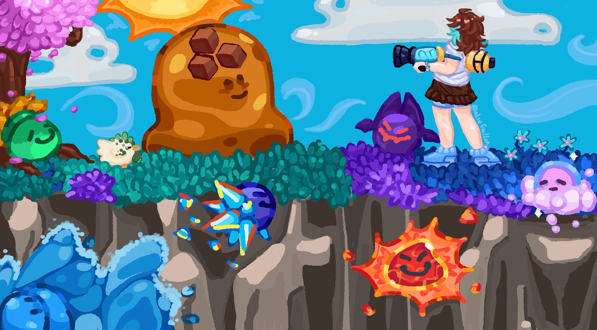 alsofallen's tweet image. SLIME RANCHER 2 FULL RELEASE SEPTEMBER 23RD!!!!!!
Mark your calendar, take the day off, skip your lectures, grab some tea, and hop online!!! this is the day we have all been waiting for!!!!!!!
#slimerancher2