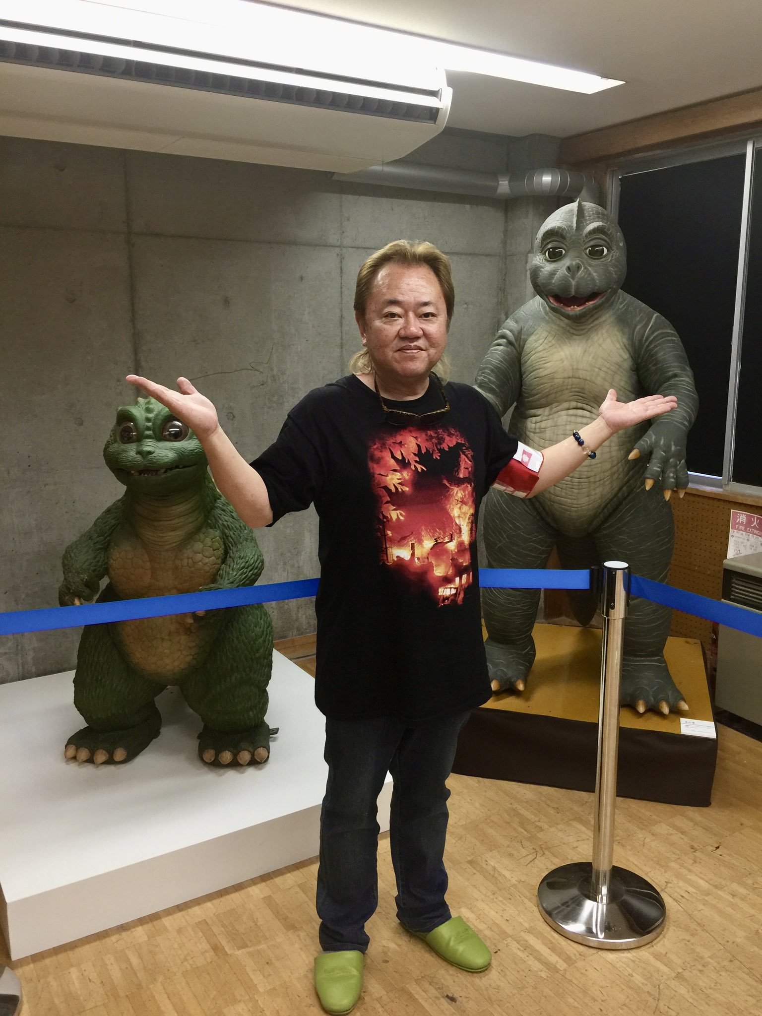 特撮のDNA 展　限定　ゴジラ2001 ＧＭＫゴジラ　上田　ダークグリーン 特撮のDNA 展 限定 ゴジラ2001 GMKゴジラ 上田 ダークグリーン