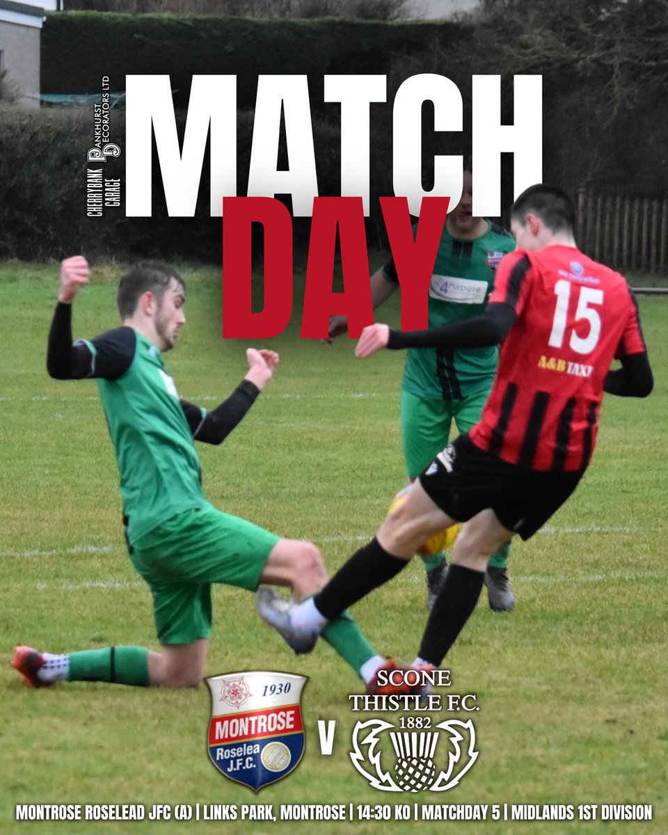 Scone Thistle FC (@sconethistlefc) on Twitter photo ๐๐ผ๐๐พ๐๐ฟ๐ผ๐ || Montrose Roselea JFC (A)
๐ Midlands 1st Division
๐๏ธ Sat 16th Aug โ25
๐ Montrose Roselea JFC
๐ Links Park, Montrose
โฐ 14:30 KO
โฌ ๐๐ผ๐๐พ๐๐ฟ๐ผ๐ ๐๐๐๐๐๐๐๐ โฌ
Cherrybank Garage | Pankhurst Decorators
๐ดโซ๏ธ | #TheJaggies. ๐๐ผ๐๐พ๐๐ฟ๐ผ๐ || Montrose Roselea JFC (A)
๐ Midlands 1st Division
๐๏ธ Sat 16th Aug โ25
๐ Montrose Roselea JFC
๐ Links Park, Montrose
โฐ 14:30 KO
โฌ ๐๐ผ๐๐พ๐๐ฟ๐ผ๐ ๐๐๐๐๐๐๐๐ โฌ
Cherrybank Garage | Pankhurst Decorators
๐ดโซ๏ธ | #TheJaggies.
