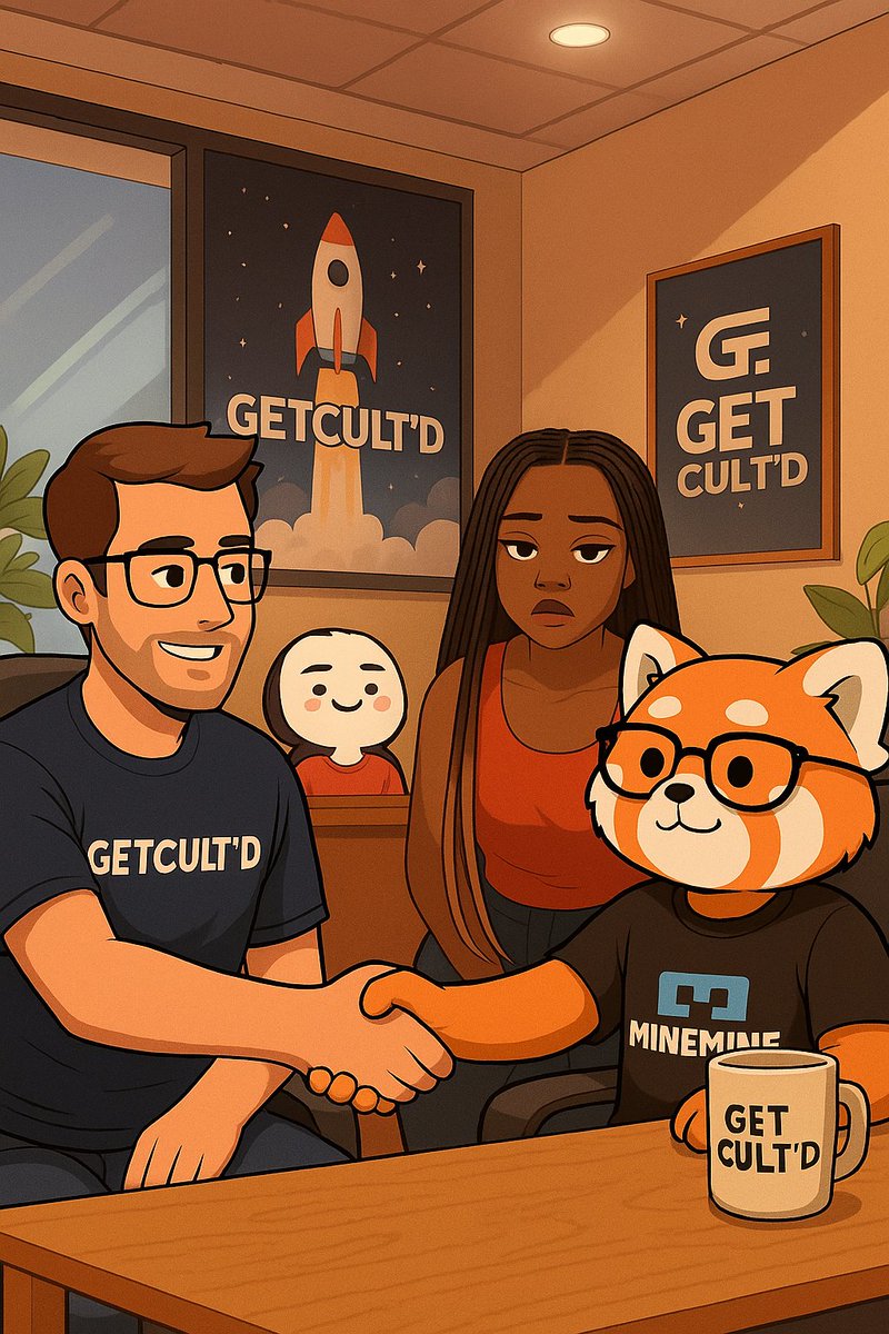 Morning guys remember <a href="/MineFarm_/">Minefarm</a>&amp; <a href="/GetCULTD/">CULTD</a>
are dishing out 8K $REDPANDA daily for spicy memes &amp; epic tweets!  Keep grinding till Aug 23—your creativity’s the key to the crypto bag! Let’s make the blockchain LOL!  #MineFarm #REDPANDA #CryptoGrind