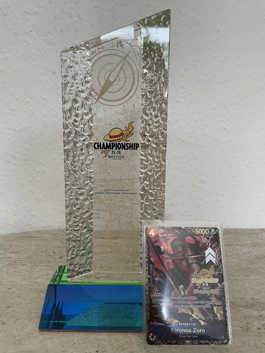 Had the chance to interview the EU Finals champion in Paris — <a href="/theXeto/">kev</a> ! 🏆

He took it all with Marshal D. Teach ☠️

We talked about the experience, the deck, OP13, and much more 👀 Interview ⬇️