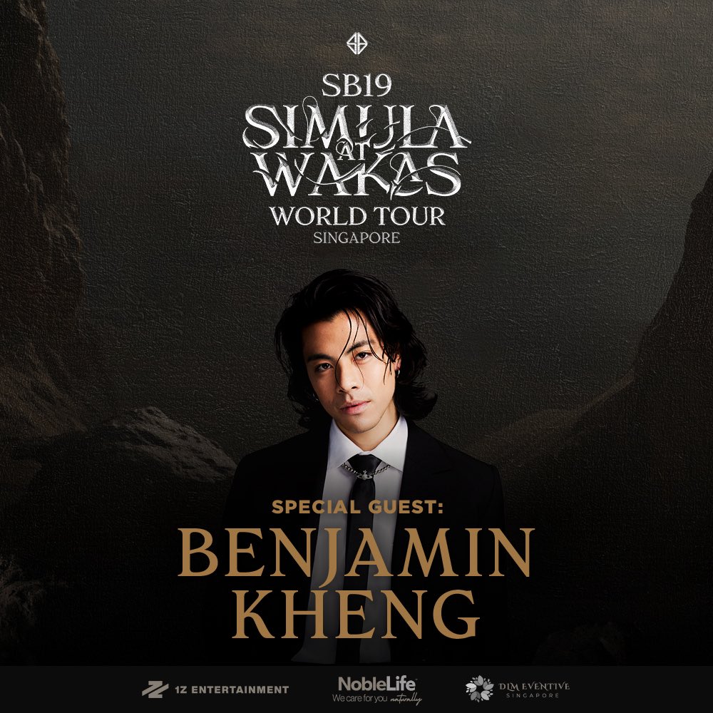🍎 Simula at Wakas World Tour: Singapore

Another special surprise is happening this August 24!

Get ready to cheer for Benjamin Kheng as he joins us live at the Simula at Wakas World Tour in Singapore. Limited tickets are still available so see you there 💙

Get your tickets