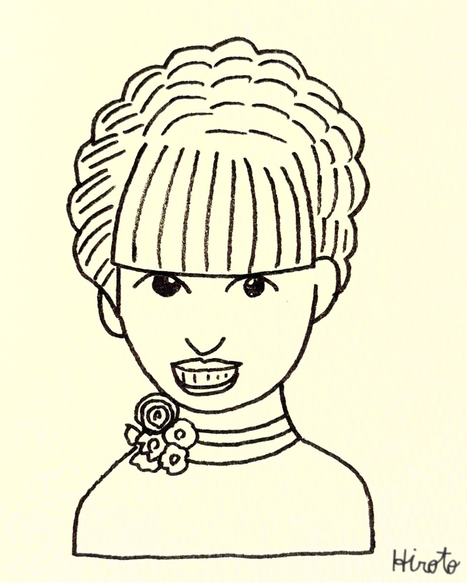 hirokichikun01's tweet photo. ⭐︎似顔絵チャレンジ⭐︎
◯◯の部屋でお馴染みのこの方です✨

#イラスト
#絵
#似顔絵
#投稿2枚目
#僕のイラストでみんなを笑顔にしたい
#似顔絵チャレンジ
#こつこつと
#黒柳徹子さん https://t.co/03jpZJjsVD