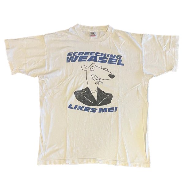 summer sonic 💙

• Screeching Weasel - Likes Me t-shirt