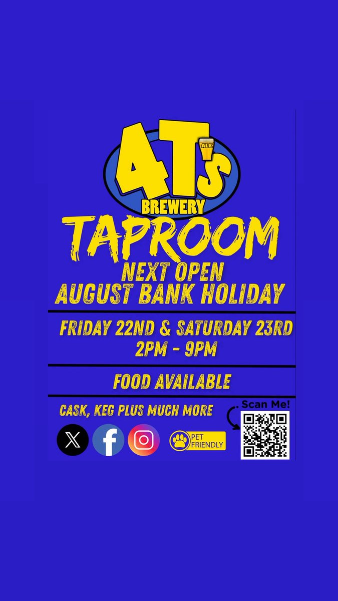 🍺TAPROOM🇯🇲

We have a new food vendor to us coming down NEXT WEEKEND!

We have @pixiscatering @pixiswarrington coming down FRIDAY ONLY 22nd August

Saturday we will be having a selected few of @tomlinsbakehouse200271 pies 23rd August get in touch with any recommendations 🥧