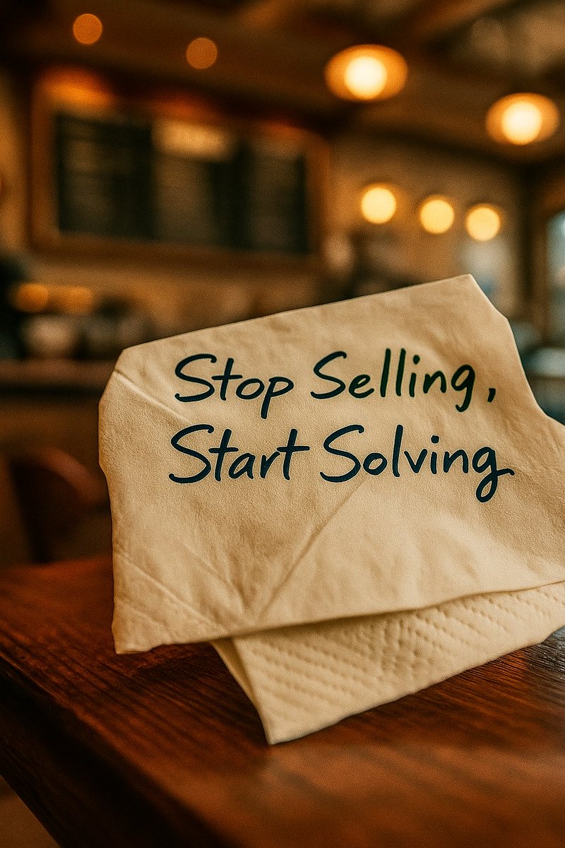 Stop selling.
Start solving.
People don’t buy products.
They buy solutions to their problems.

💡 Your product isn’t the hero.
👉 Your customer is.
#Sales #Marketing #BusinessGrowth
