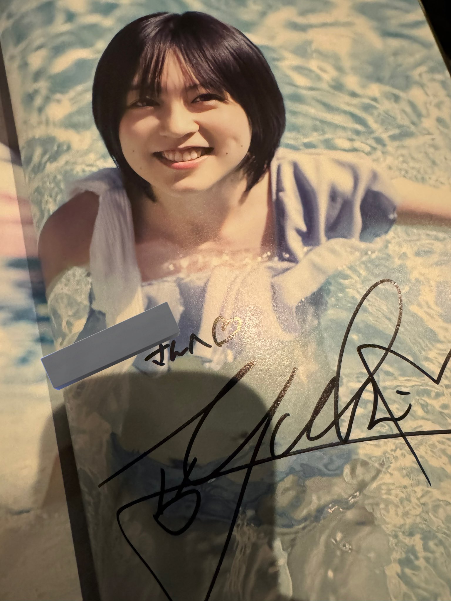 中島由貴さん　直筆サイン&メッセージ入り生写真＋おまけ② 7785-1054-