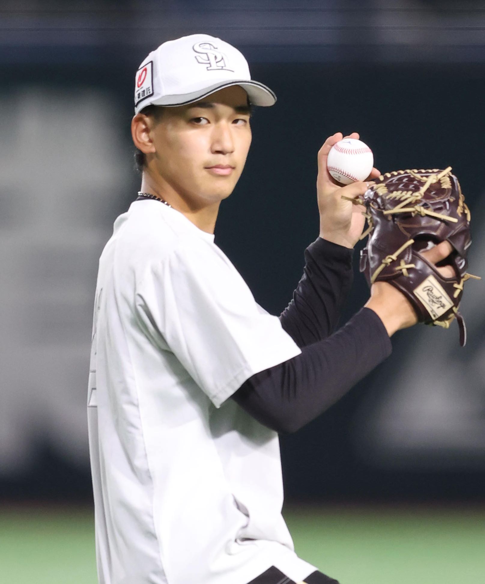 福岡ソフトバンク ホークス Mizuno Proキャップ プロ仕様 小久保 柳田 福岡ソフトバンク ホークス Mizuno Proキャップ プロ仕様 小久保