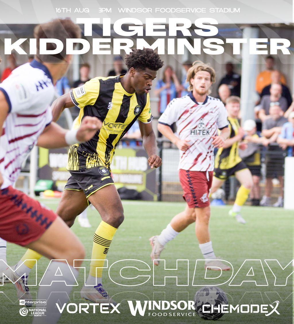 Worksop Town FC (@worksoptownfc) on Twitter photo 𝗠𝗔𝗧𝗖𝗛𝗗𝗔𝗬! 🏟️
We kick off our home campaign as we welcome <a href="/khfcofficial/">Kidderminster Harriers 🦅</a> to the Windsor Foodservice Stadium!
🎟️ Tickets are available until 11am: ticketisland.co.uk/ticketi_sleven…
#UTT🐯 𝗠𝗔𝗧𝗖𝗛𝗗𝗔𝗬! 🏟️
We kick off our home campaign as we welcome <a href="/khfcofficial/">Kidderminster Harriers 🦅</a> to the Windsor Foodservice Stadium!
🎟️ Tickets are available until 11am: ticketisland.co.uk/ticketi_sleven…
#UTT🐯