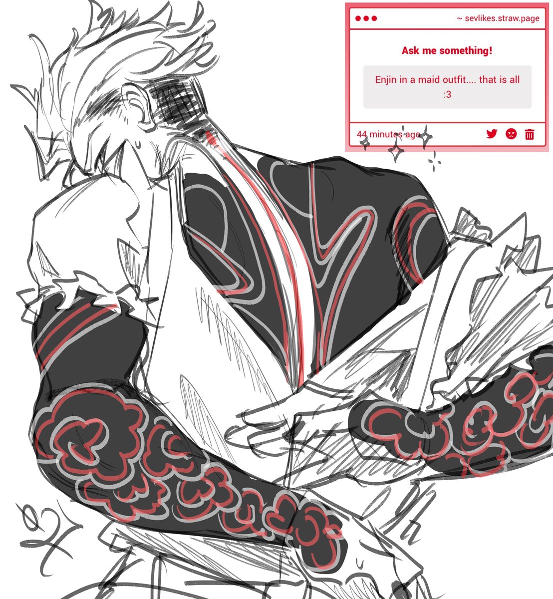 he'd probably have trouble putting it on