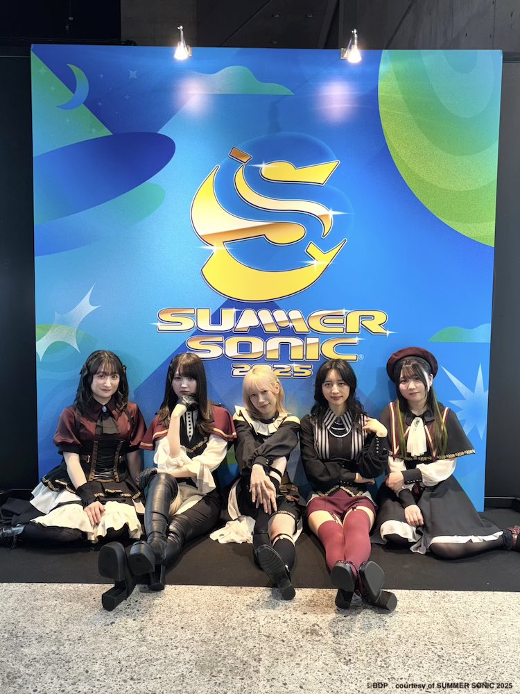 SUMMER SONIC 2025」 #バンドリ より、Ave Mujicaが出演しました