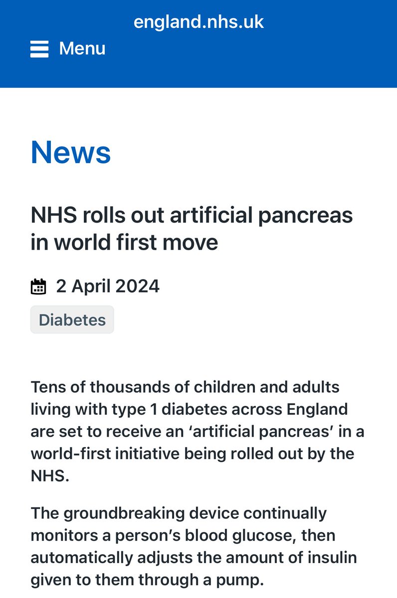 66.5% of those with #T1D in ages 0-18 now are on #HybridClosedLoops aka “Artificial Pancreas”

Or 2 out of 3

The cascade then moves to the age groups of 19-25? 

As of end June? 
It stands at 20% 

Good work all around- 15 months post launch 🚀 

Onwards amigos 💙 #gbdoc