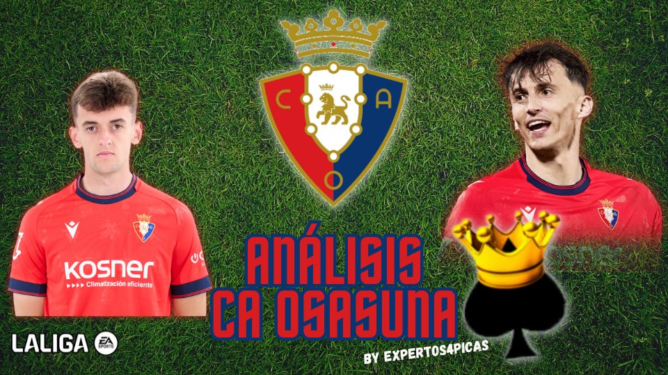 ❤️🤍💙

Ya está aquí el Análisis📝 de <a href="/CAOsasuna/">CAOsasuna</a> 🔴

Un nuevo proyecto con novedades 🆕 y Lisci al mando 👨🏻‍🏫

Será otra temporada más Budimir una mina de puntos? 🎯 Repetirá Aimar Oroz su espectacular año? 🔝

Nuestro experto 🫡 <a href="/sotogorri/">ѕσтσgσяяι</a> nos lo cuenta 👇🏻

cuatropicas.com/2025/08/16/ana…